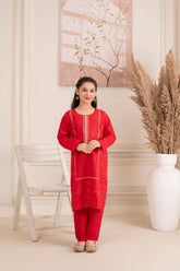 Khayat Stitched 2 Piece Lawn Kids Collection'2025-Rosy