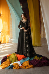 Haniumaimaz Stitched Formals Suit-TINA