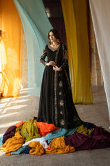 Haniumaimaz Stitched Formals Suit-TINA