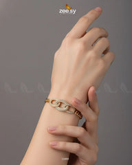 Three Linked Circles Bracelet - Zeesy Jewellery