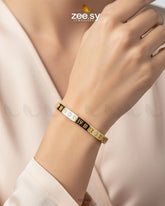 Timeless Roman Numeral Bangle - Zeesy Jewellery