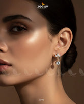 Tiny Leaf Earrings - Zeesy Jewellery