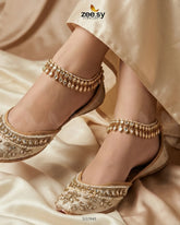 Tsavorite Anklet - Zeesy Jewellery