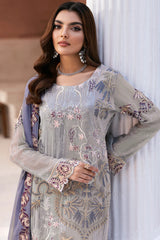 Arzoo by Ramsha Unstitched 3 Piece Chiffon Vol 01 Collection'2025-U-102