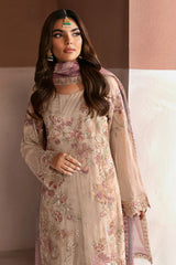 Arzoo by Ramsha Unstitched 3 Piece Chiffon Vol 01 Suit-U-111