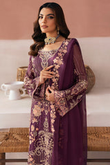 Arzoo by Ramsha Unstitched 3 Piece Chiffon Vol 01 Collection'2025-U-112