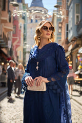 Huma Gul Unstitched 3 Piece Luxury Emb Lawn Collection'2025-Keya HG-01