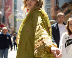 Huma Gul Unstitched 3 Piece Luxury Emb Lawn Collection'2025-Nora HG-05