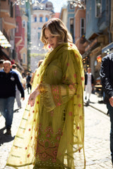 Huma Gul Unstitched 3 Piece Luxury Emb Lawn Collection'2025-Nora HG-05