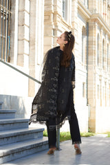 Huma Gul Unstitched 3 Piece Luxury Emb Lawn Collection'2025-Cala HG-06