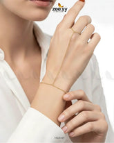Ultra Minimalist Finger Bracelet - Zeesy Jewellery
