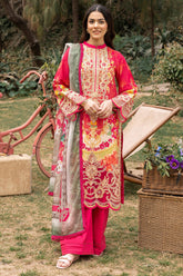 Adan's Print By Nafia Atta Unstitched 3 Piece Digital Printed Lawn Suit-D-09