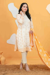 Ashleena By Tawakkal Unstitched 3 Piece Emb Digital Print Lawn Suit-D-3283