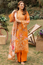 Adan's Print By Nafia Atta Unstitched 3 Piece Digital Printed Lawn Suit-D-08