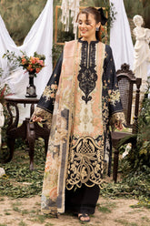 Adan's Print By Nafia Atta Unstitched 3 Piece Digital Printed Lawn Suit-D-06