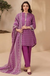 Zellbury Unstitched 3 Piece Lawn Edit 2 Suit-WUS26X30608