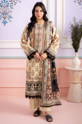Zellbury Unstitched 3 Piece Lawn Edit 2 Suit-WUS26X30539