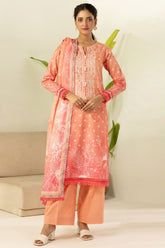 Zellbury Unstitched 3 Piece Lawn Edit 2 Suit-WUS26X30433