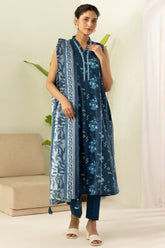 Zellbury Unstitched 3 Piece Lawn Edit 2 Suit-WUS26X30422