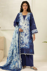 Zellbury Unstitched 3 Piece Lawn Edit 2 Suit-WUS26X30420