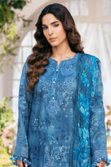 Amal By Motifz Unstitched 3 Piece Emb Lawn Eid Suit-5434-Lilly