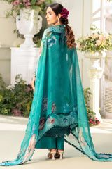 Amal By Motifz Unstitched 3 Piece Emb Lawn Eid Suit-5432-Mari Gold