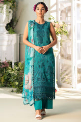 Amal By Motifz Unstitched 3 Piece Emb Lawn Eid Suit-5432-Mari Gold