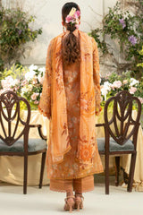 Amal By Motifz Unstitched 3 Piece Emb Lawn Eid Suit-5431-Bluebill