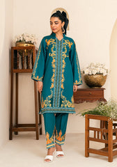 Amal Stitched 2 Piece Summer Cambric Collection-Meadow