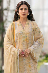 Amal By Motifz Unstitched 3 Piece Emb Lawn Eid Suit-5429-Orchid