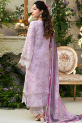 Amal By Motifz Unstitched 3 Piece Emb Lawn Eid Suit-5428-Aster