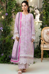 Amal By Motifz Unstitched 3 Piece Emb Lawn Eid Suit-5428-Aster
