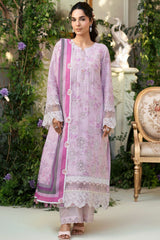 Amal By Motifz Unstitched 3 Piece Emb Lawn Eid Suit-5428-Aster