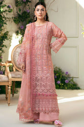 Amal By Motifz Unstitched 3 Piece Emb Lawn Eid Suit-5427-Lotus