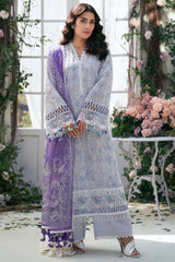 Amal By Motifz Unstitched 3 Piece Emb Lawn Eid Suit-5424-Tulip