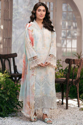 Amal By Motifz Unstitched 3 Piece Emb Lawn Eid Suit-5423-Daisy