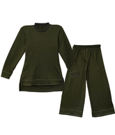 Little Bundles Stitched Kids Suit-Forest Glow Co-ord Set