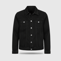 Mercato Black Denim Jacket