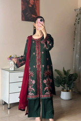 Raanze Stitched-Hira | 3-Piece