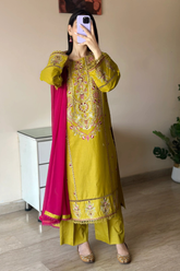 Raanze Stitched-Olive | 3PC