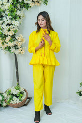 Suitsu Stitched Co Ords Collection-Sunbeam 2-Piece Set