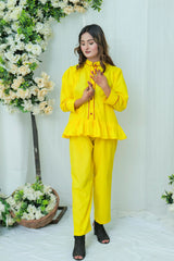 Suitsu Stitched Co Ords Collection-Sunbeam 2-Piece Set