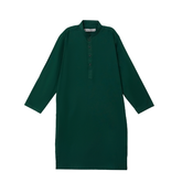 Little Bundles Stitched Kids Suit-Green Kurta