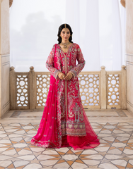 Ember Festive By Aylin Unstitched 3 Piece Formals Collection'2025-Fuchsia