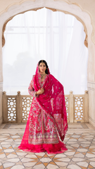 Ember Festive By Aylin Unstitched 3 Piece Formals Collection'2025-Fuchsia