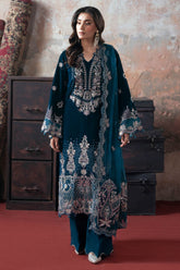 Ramsha Unstitched 3 Piece Luxury Velvet Vol-07 Collection'2025-V-707