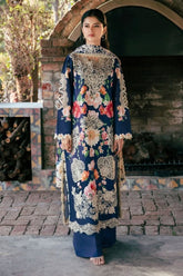 Vintage Flora By Manara Unstitched 3 Piece Summer Suit-VF-04-Jardine