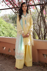 Vintage Flora By Manara Unstitched 3 Piece Summer Suit-VF-12-Noor