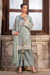 Dhaga Stitched 3 Piece Summer Collection'2025-Veridian