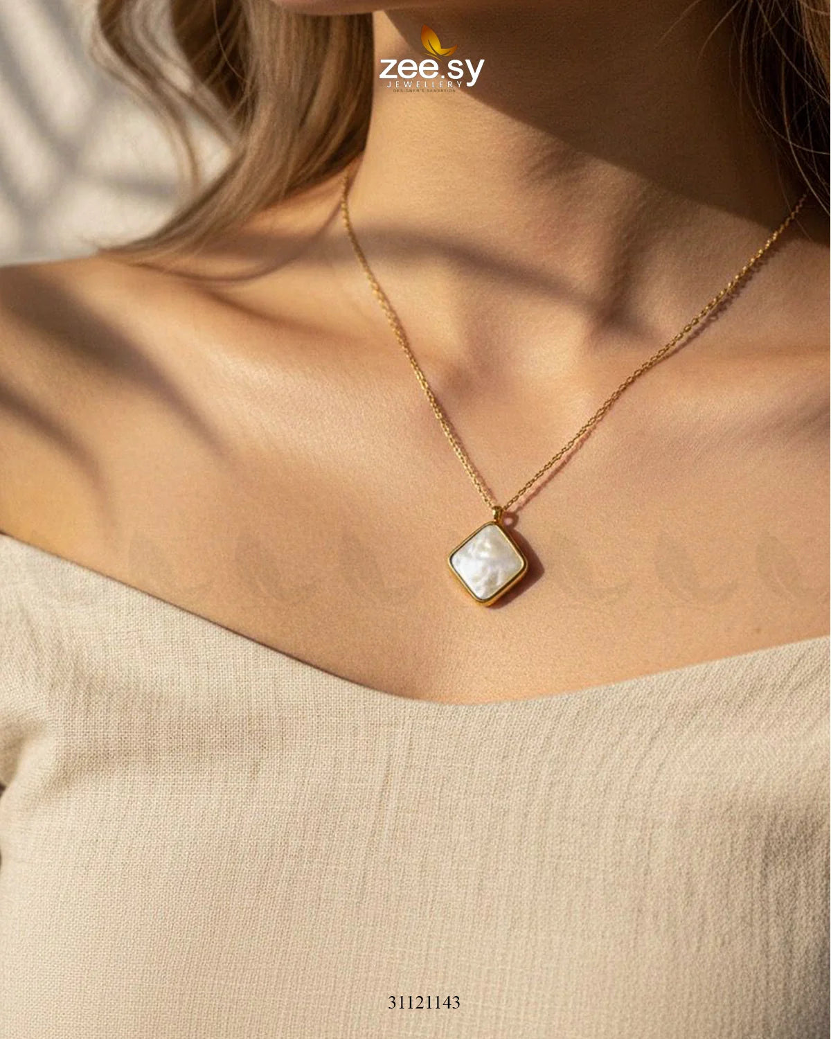 Vertex Baroque Pearl Chain - Zeesy Jewellery